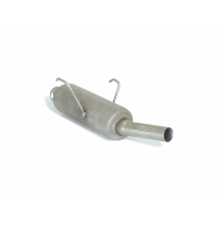 Silencioso trasero grupo N acero inox con salida redonda 50 mm
  Peugeot 106 1.4 Sport (55kW) - 1.6 Rally 8/16V (65/88kW) 1996 >