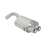 Escape Trasero Acero Inox Salidas Redondas 2x80 Mm
  Alfa Romeo 147 Gta 3.2 V6 24v (184kw) Dal 2002&gt;&gt; Ragazzon