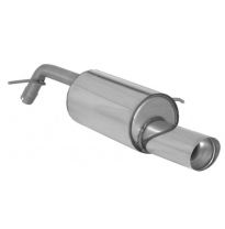 Escape Trasero Acero Inox Con Salida Redonda 102 Mm Sport Line
  Peugeot 207 1.6 16v Thp (110kw) 05/2006>> Ragazzon