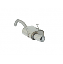 Escape Trasero Acero Inox Con Salida Redonda 90 Mm
  Fiat Panda Ii (Typ169) 1.4 16v 100hp 10/2006>> Ragazzon