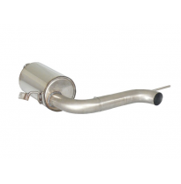 Escape Trasero Acero Inox Con Salida Redonda Central 70 Mm - Línea Con Diámetro Mejorado 70 Mm
  Renault Mégane Mk3 2008&gt;&gt;20