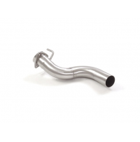 Tramos Trasero Grupo a Acero Inox Con Salida Redonda 70 Mm - Línea Con Diámetro Mejorado 70 Mm - Para Instalar Con 55.0343.00 +