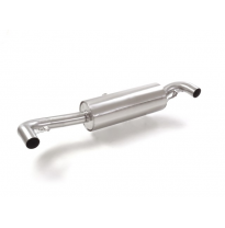 Escape Trasero Acero Inox
 Supresión De La Válvula Integrada. El Actuador De La Válvula Original Debe Desconectarse Del Esca