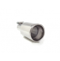 Cola Redonda 90 Mm Acero Inox Con Tubo De Entrada 50 Mm - Largura 225 Mm
  Universal Colas De Escape Ro.90 Ragazzon