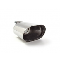 Cola Derecha Ovalada 128x80 Mm Acero Inox Con Tubo De Entrada 50 Mm - Largura 225 Mm
  Universal Colas De Escape Ov.128x80 Ragaz