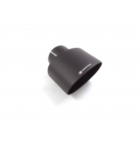 Cola ovalada 156x105 mm Sport Line en acero inox</p>
 con tubo de entrada 80,5 mm</p>
 largura 180 mm</p>
 - Universal Colas de