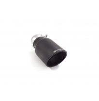 Cola redonda 102 mm Sport Line Black en acero inox</p>
 con tubo de entrada 60,5 mm </p>
 largura 190 mm
 - Universal Colas de e