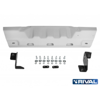Protector Aluminio 6 mm Rival barras de dirección Jeep Wrangler JL 2,0T; 3,6; 2,2TD 2018-2021 2-Doors / 4-Doors, not for Alumini