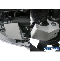 Protector Aluminio 6 mm Rival brazos de control inferiores delanteros y traseros Jeep Wrangler JL 2,0T; 3,6; 2,2TD 2018-2021 2-D