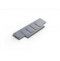 Protector Aluminio 6 mm Rival barras de dirección Land Rover Defender 110 Todas motorizaciones 2007-2016