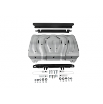 Protector Aluminio 4 mm Rival radiador Mitsubishi Pajero Sport  2,4; 3,0 2016-