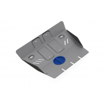 Protector Aluminio 6 mm Rival motor (placa 1) Toyota Land Cruiser Prado 120 J12 Todas motorizaciones 2007-2009 3 + 5 doors