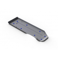 Protector Aluminio 6 mm Rival depósito de combustible Isuzu D-Max - 1,9 (incl. Euro6) 2012-2016; 2017-2020