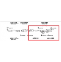 Alfa 146 1.8i/2.0i Kat 94-*Silen Complet