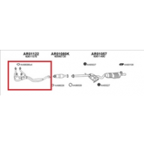 Alfa 145/146 1.3/6/7 94-*Tubo Colector