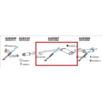 Audi 80 1.6/1.8 86-*Sil Medio