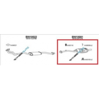 Bmw 318i E36 1/91-92*sil. Tras