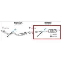 Bmw 320i E36 1/91-2/98*sil. Tras