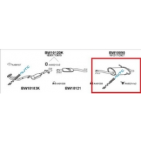 Bmw 316i/318i Kat 98-*Escape Tras