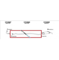 Citroen Ax 14trs 86-* Tubo Medio