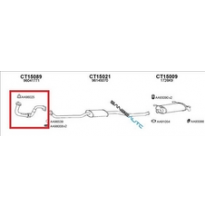 Citroen Zx 3/91-1/92*tubo Colector*