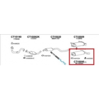 Citroen Zx 1.8i 92-*Escape Tras