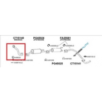 Citroen C25 1.9d 88-*Tubo Colector