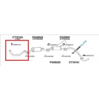 Citroen C25 2.5d 82-*Tubo Colector