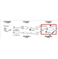 Citroen C3 1.4i Kat 2002-*Silenc.Tras