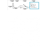 Citroen C4 Picasso 1.6hdi 07-*Escape Trasero