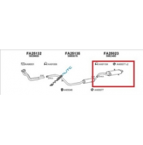 Fiat Ritmo -82*silenciador Tras