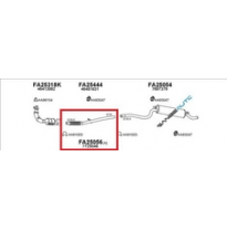 Fiat Cinquecento Kat 92-* Tubo Colector