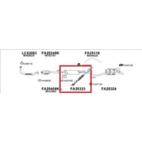 Fiat Punto 60/75 * Silenciador Del