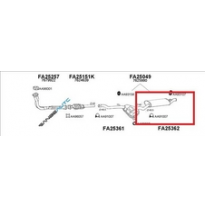 Fiat Tipo 1.4/1.6ie 88-*Escape Tras