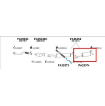 Fiat Multipla 1.9jtd 98-*Escape Trasero