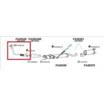 Fiat Multipla 100 1.6 98-*Tubo Colector