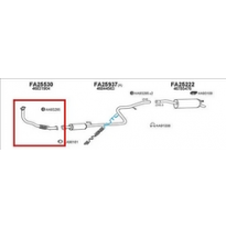 Fiat Doblo Cargo 1.9d Kat 01-*Tubo Colector