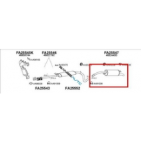 Fiat Stilo 1.6i 16v Sw 01-*Escape Trasero