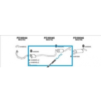 Ford Fiesta 1.3 91-92*silencioso Del