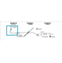 Ford Escort 1.1 8/83-12/84*tubo Colector