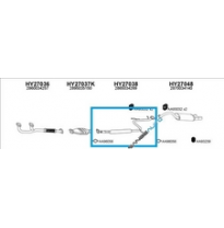 Hyundai Accent Kat 1.3i 10/94-*S. Tras*