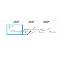 Lancia Delta Gtie 86-*Tubo Colector