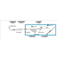 Lancia Dedra 1.6ie 94-*Sil Tras Completo