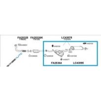 Lancia Dedra 1.6 94-*Sil Tras Completo