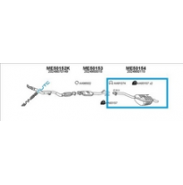 Mercedes C180 1.8i Kat 93-*Sil Tras