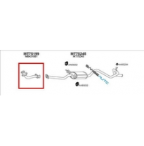 Mitsubishi L300 Td 4x4 88-*Tubo Delantero