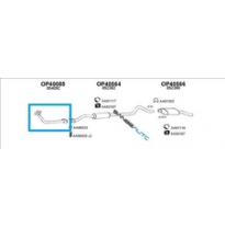 Opel Kadett D 1.0/1.2 -82*tubo Colector