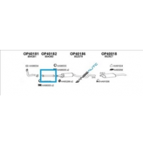 Opel Astra 92-*Tubo Del (1.7d)