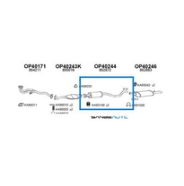 Opel Vectra 1.8/2.0 88-*Escape Del