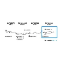 Opel Vectra 2.0 4p Escape Tras